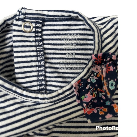 Bundle & save 3-6 month Just One You, short romper, floral - Picture 2 of 3